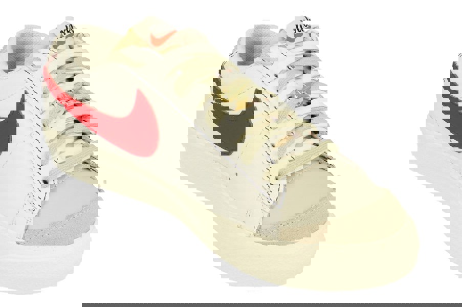 Nike Blazer Low 77 PRM Mens Trainers Dh4370  002 - Light Bone Summit White 002 - Photo 3