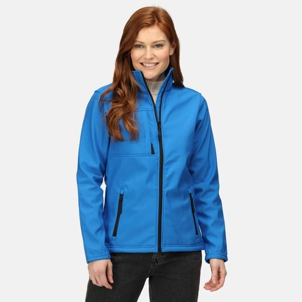 Regatta Women's Octagon II Waterproof Soft Shell Jacket - Oxford Blue/Black