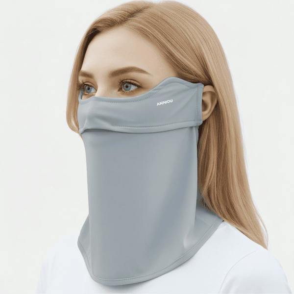 Anniou Dust Face Mask UPF 50+ - One Size - graphite gray
