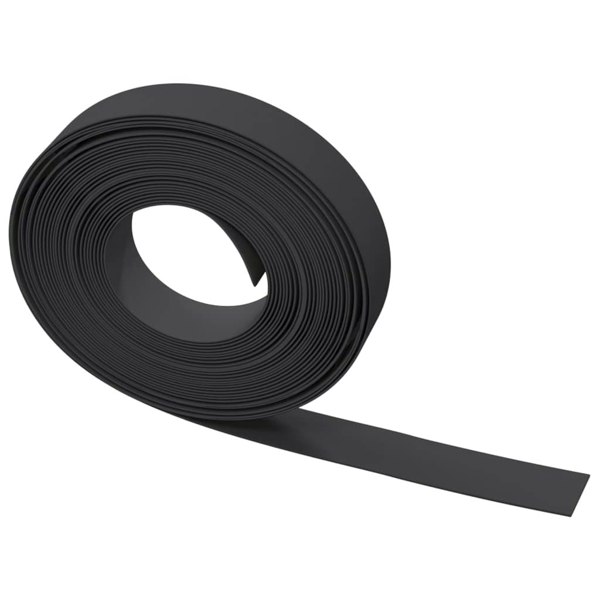 Berkfield Garden Edgings 2 pcs Black 10 m 10 cm Polyethylene