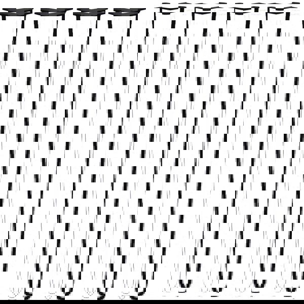 SkiSki 4 x 28" Hairpin Legs - 2 Prong - 10mm - Black