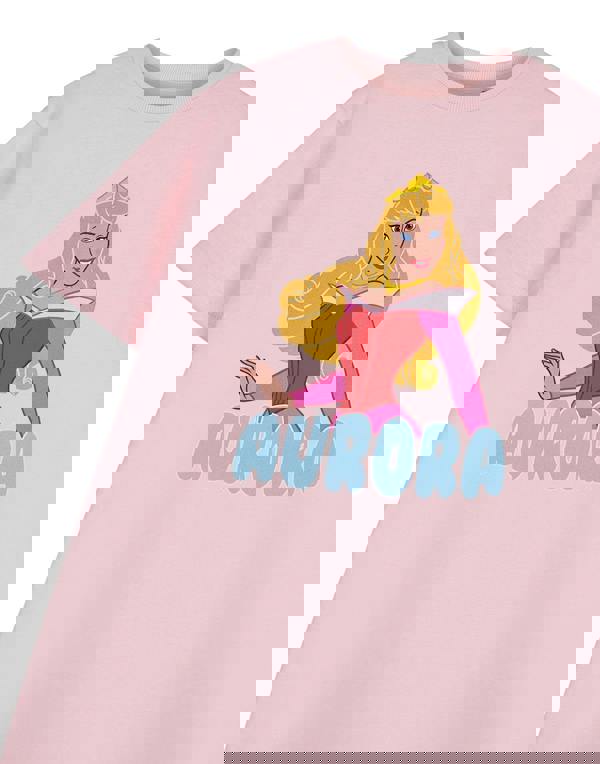 Disney Girls Pink Aurora Short Sleeved T-Shirt