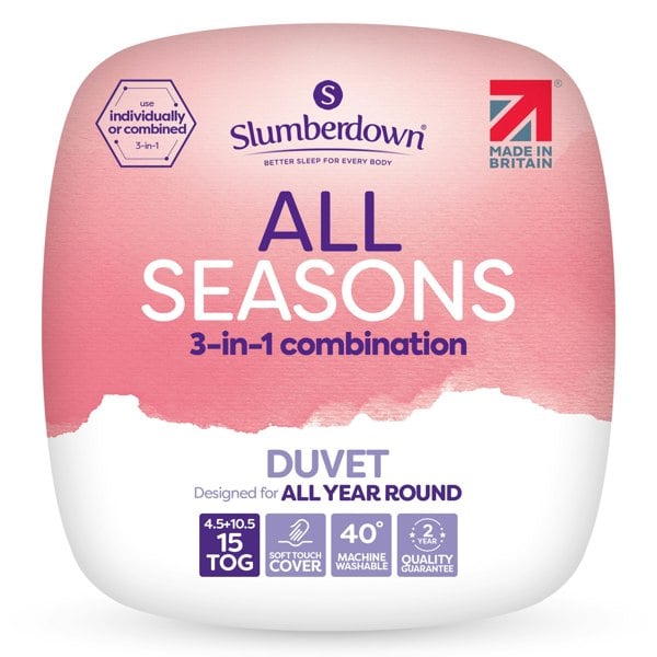 Slumberdown All Seasons Combi 15 Tog Duvet