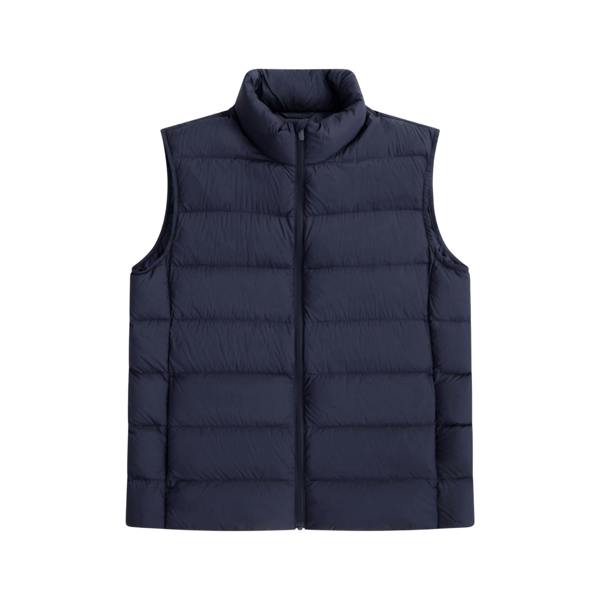 Animal Mens Down Lightweight Gilet - Navy - 