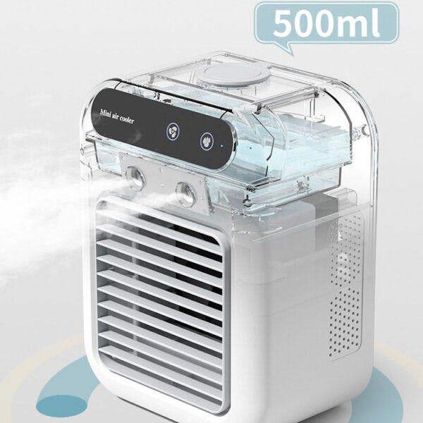 Leaper Portable Desktop Air Cooler Fan with Water Cooling