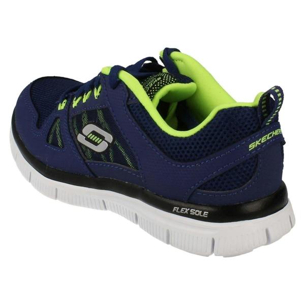 Skechers Boys Skechers Casual Lace Up Trainers Flex Advantage 95521