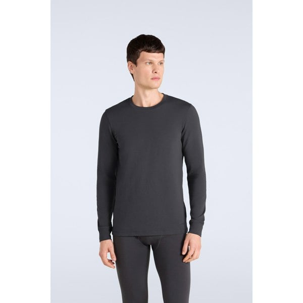 Animal Mens Blaze Base Layer Top - Charcoal