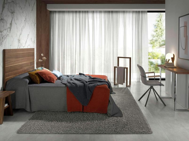 Angel Cerdá Dark Grey Fabric Swivel Chair 4105