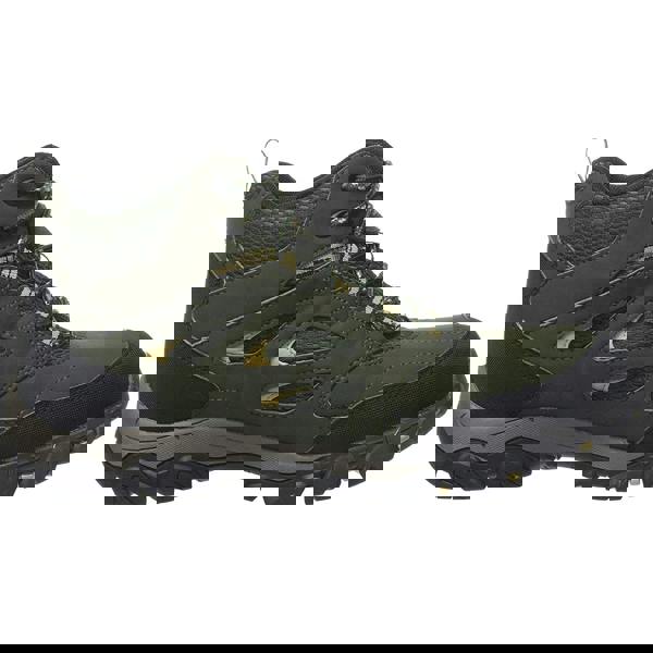 Regatta Mens Holcombe IEP Mid Hiking Boots - Bayleaf/Oat - 