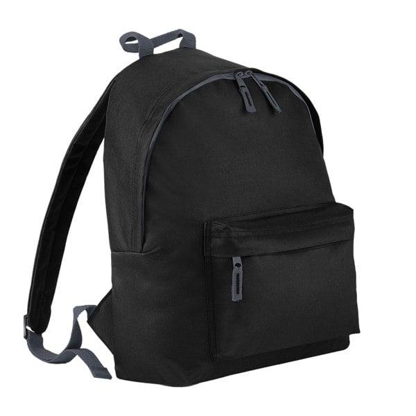 Bagbase Childrens/Kids Fashion Backpack - Black