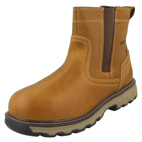 Caterpillar Mens Caterpillar Safety Boots Pelton ST S1 PL HRO FO