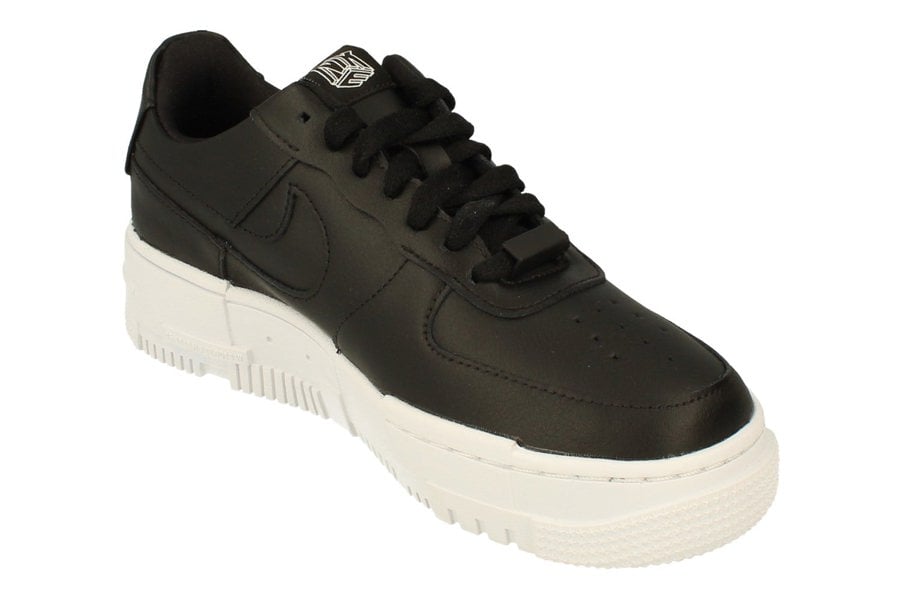 Nike Womens Af1 Air Force 1 Pixel Trainers Ck6649  001 - Black White Black 001 - Photo 3