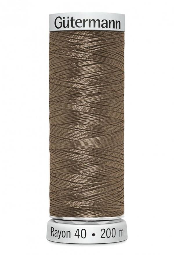 Gutermann No 40 Sulky Rayon Embroidery Thread 200m Rayon Thread Suitable For Embroidery