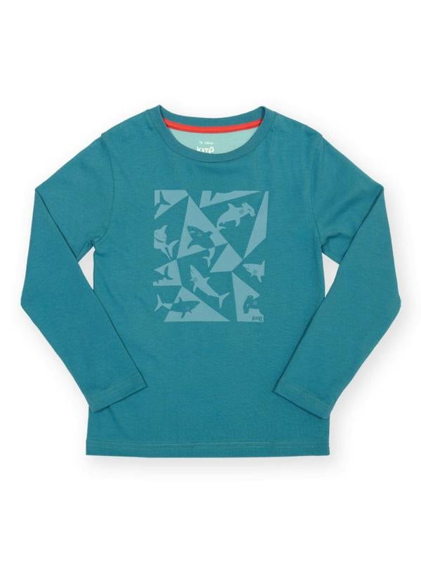 Kite Boys Organic Geo Shark T-Shirt