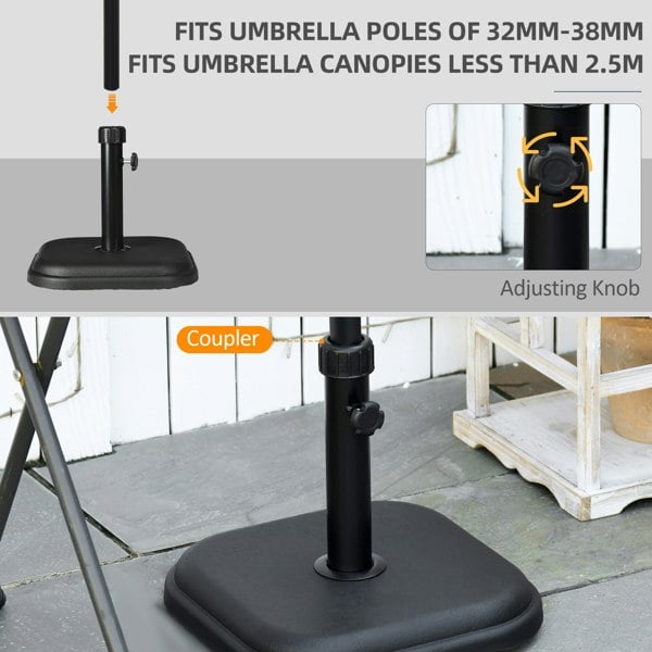 Center Pole Umbrella Base