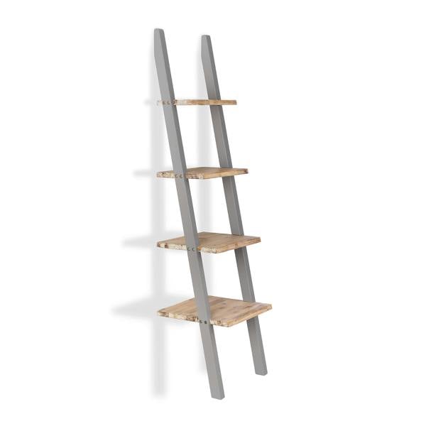 Statement Furniture Florence Ladder Shelf Wooden Shelving Unit Lean-Up Shelf