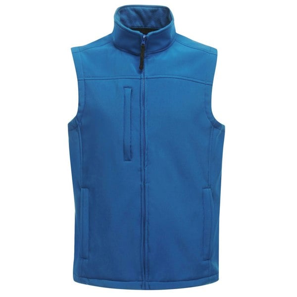 Regatta Mens Flux Softshell Bodywarmer / Sleeveless Jacket (Water Repellent & Wind Resistant) - Oxford