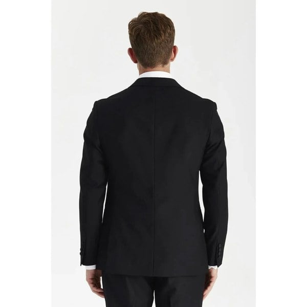 Paul Andrew Harry - Men's Black Double Breasted Tuxedo Blazer