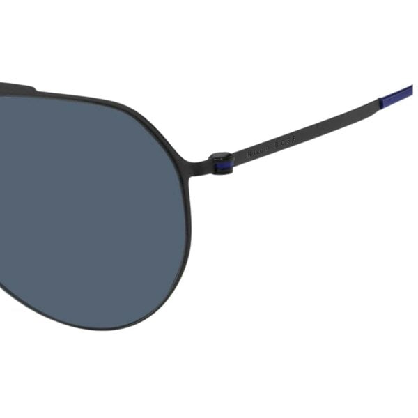 Hugo Boss Mens Navigator Sunglasses - Matt Black - One Size - 100% Mixed