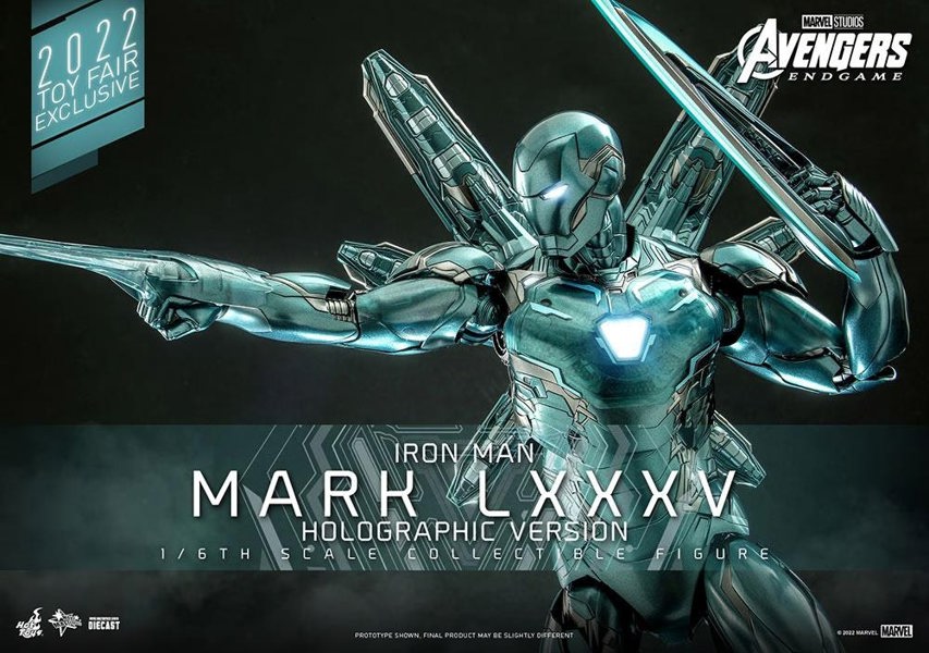 Hot Toys Iron Man Mark LXXXV Holographic Version Avengers Endgame 1:6 Scale Hot Toys 911071