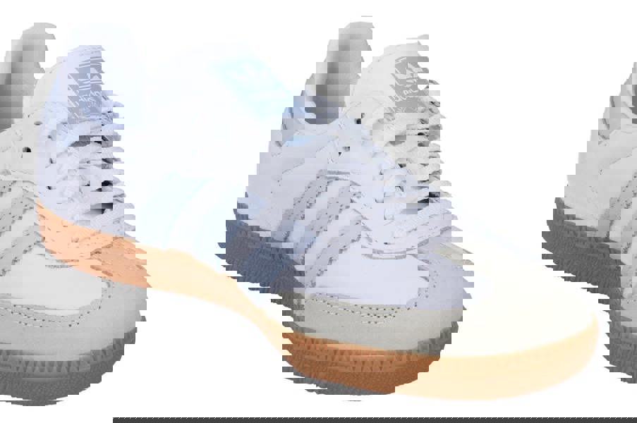 Adidas Originals Samba Og Womens Trainers Sneakers  IE0877 - White Blue White IE0877 - Photo 3