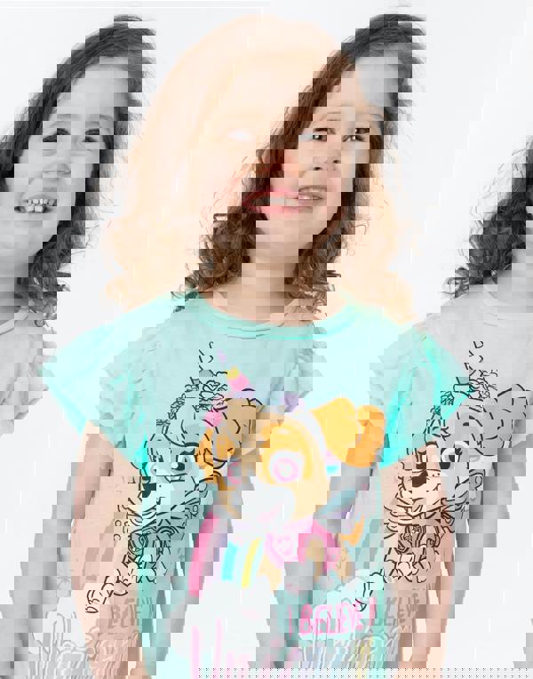 Paw Patrol Girls Multicoloured Skye Short Sleeve Nightdress