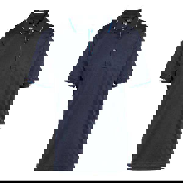 Regatta Professional Mens Short-Sleeved Polo Shirt - Navy/French Blue