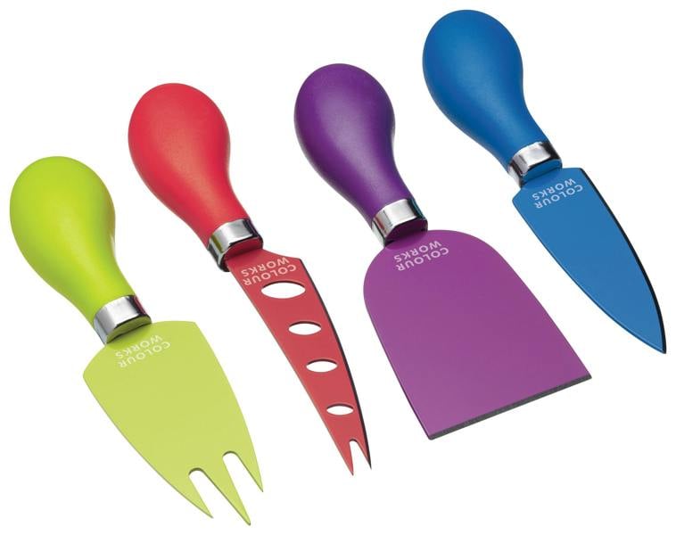 Colourworks 4 Piece Cheese Serving Set