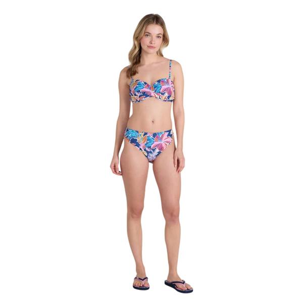 Animal Womens/Ladies Docks Flowers Bikini Bottoms - Purple - 