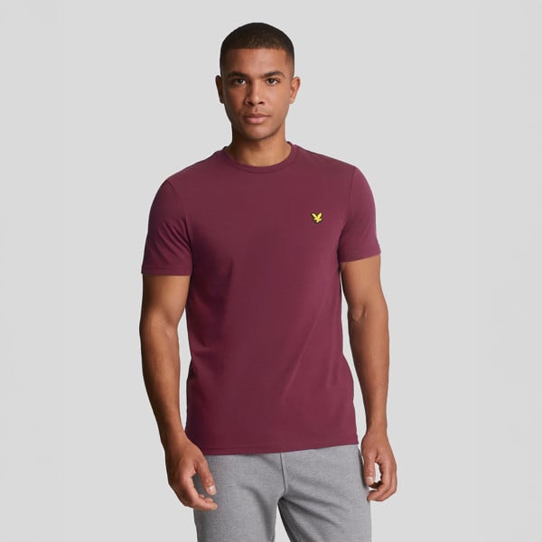 Lyle & Scott Plain T-Shirt - Dark Purple