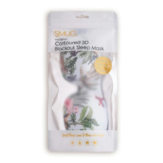 SMUG Contoured 3D Blackout Sleep Mask - Jungle Print