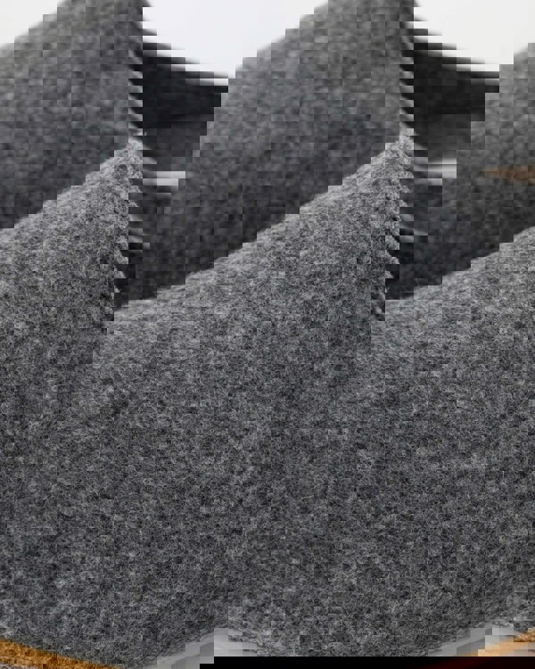 Ilse Jacobsen Snippy Womens Felt Slippers - Grey Wheat