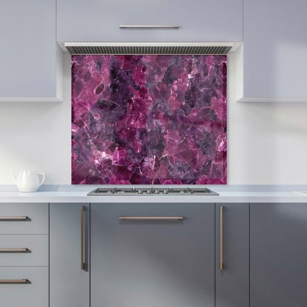 Warren Reed - Designer Cherry Quartz Effect Kitchen Splashback