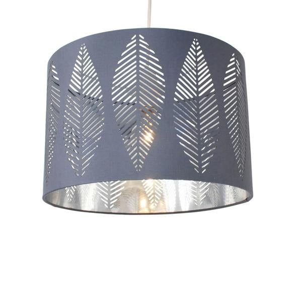 Pagazzi Lighting Esme Pendant Light Shade Grey