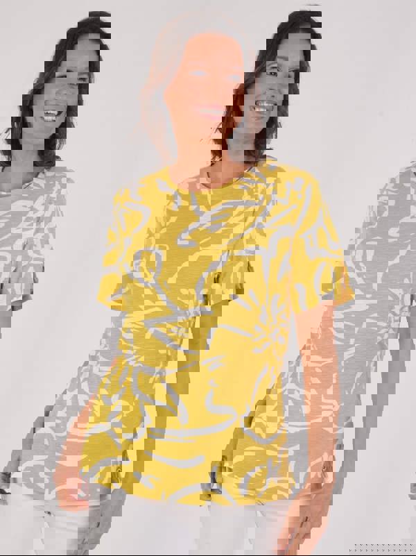 VIZ-A-VIZ Floral Print Top