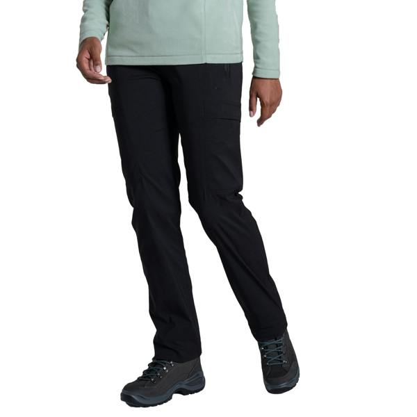 Craghoppers Womens/Ladies Kiwi Pro Cargo Trousers - Black - 