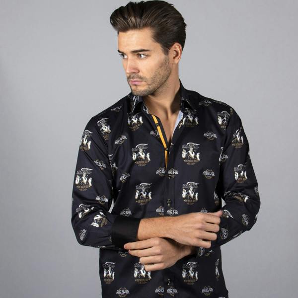 WWE: RIC FLAIR ICON PRINT SHIRT - Premium Men's Patterned Shirt by Claudio Lugli | Bold Design, Tailored Fit, Best Printed Shirts