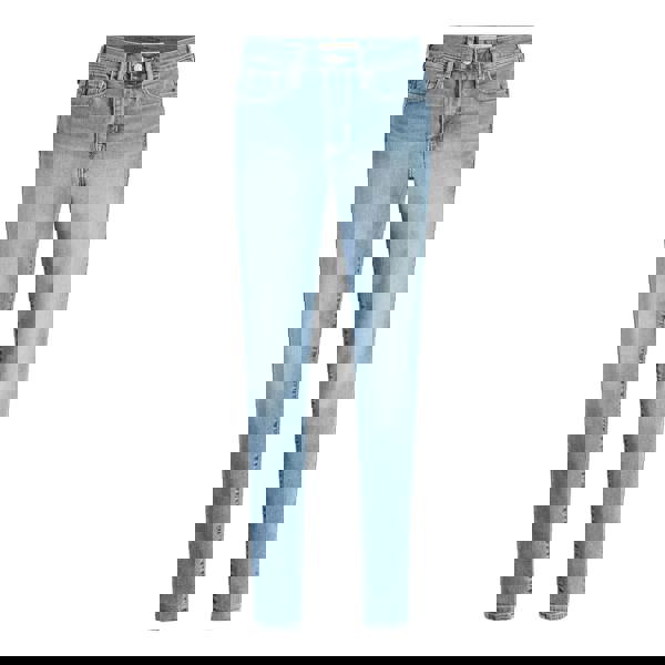 Levis Womens/Ladies Rise Super Skinny Jeans - Light Blue - 