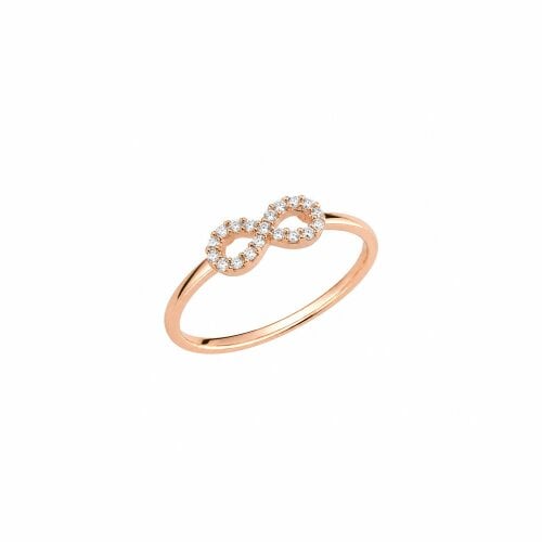 Spero London Eternal Infinity Sterling Silver Ring