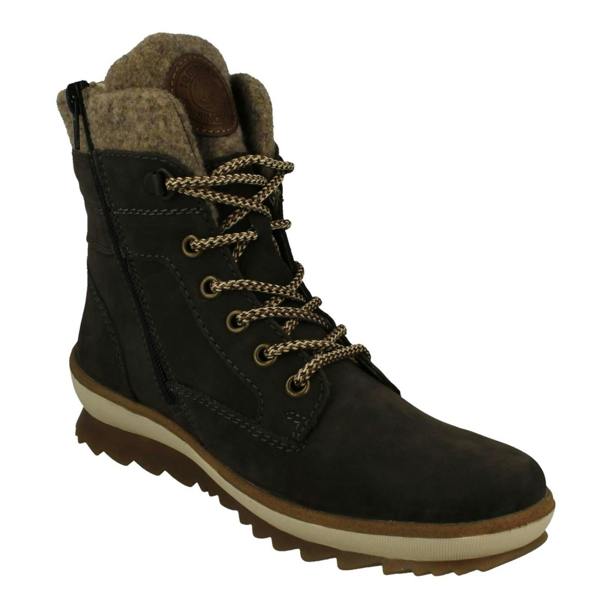 Remonte Ladies Remonte Cuff Detailed Warm Lined Ankle Boots R8477