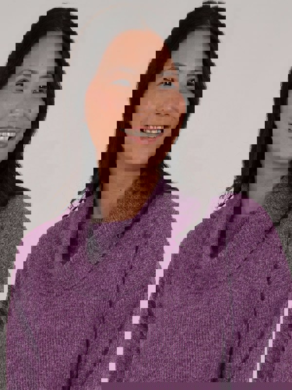 PennyPlain Tunic Cowl - Amethyst