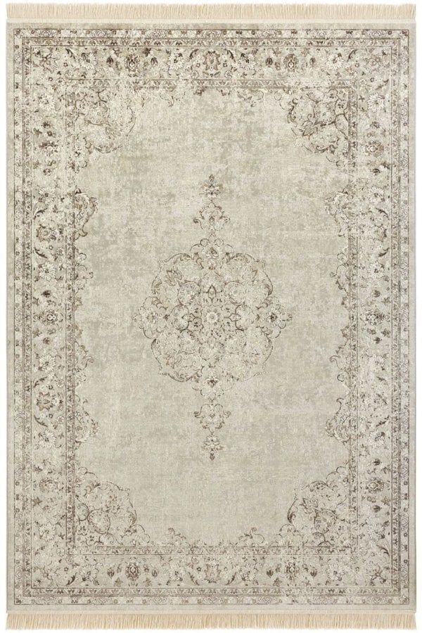 The Rugs Fringed Vintage Medallion Rug - Classic Elegance