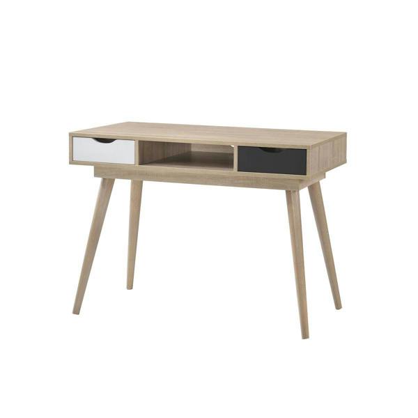 Timber Art Design Scandinavian 2 Drawer Computer Desk Office Furniture Retro Nordic MakeupTable