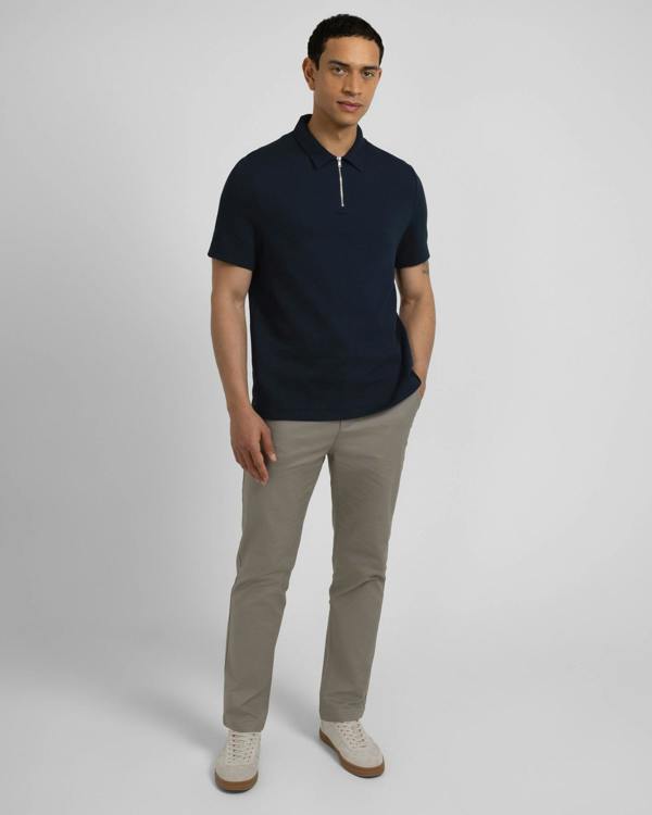 Steel & Jelly Ivy - Square Jacquard Polo Shirt