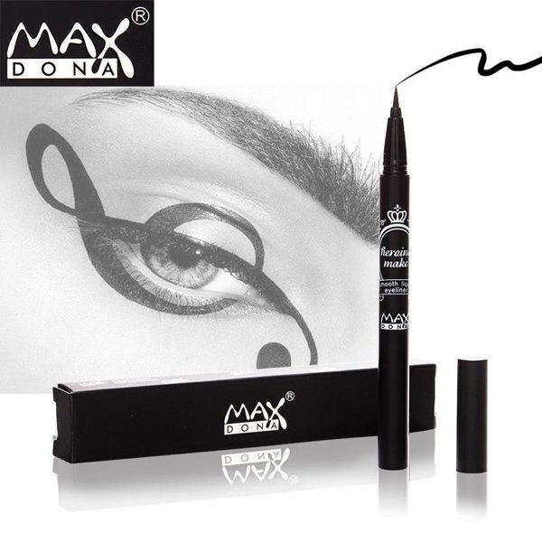 Maxdona Densely Jet Black Waterproof Liquid Eyeliner