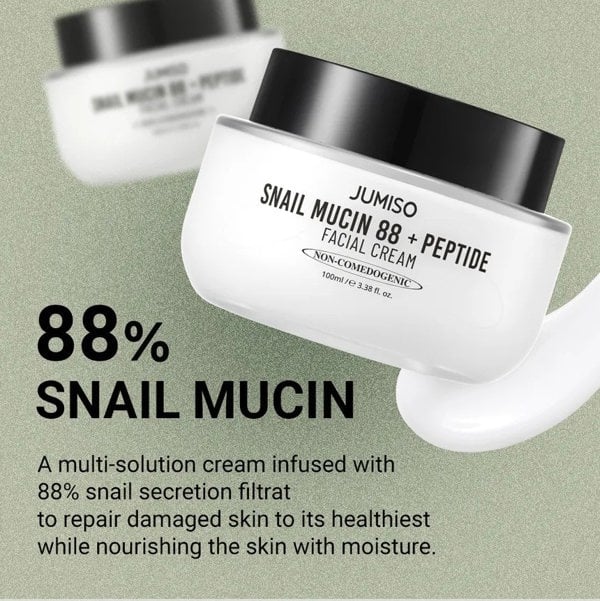 JUMISO Snail Mucin 88 + Peptide Cream 100ml