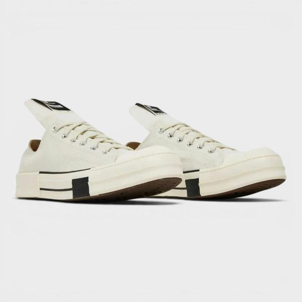 Converse Rick Owens x DRKSHDW DRKSTAR Chuck 70 Low Egret