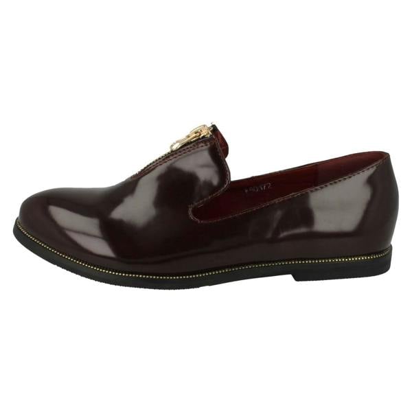 Down to Earth Ladies Down To Earth Zip Detail Loafer