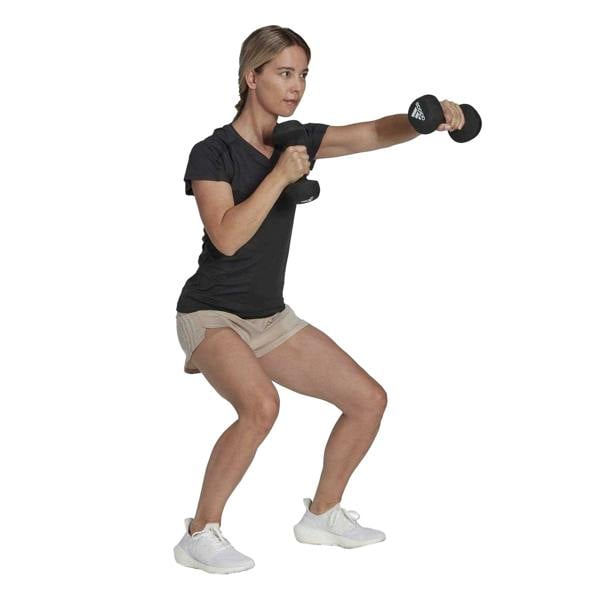 Adidas Womens/Ladies Train Essentials Aeroready Short-Sleeved T-Shirt - Black - 