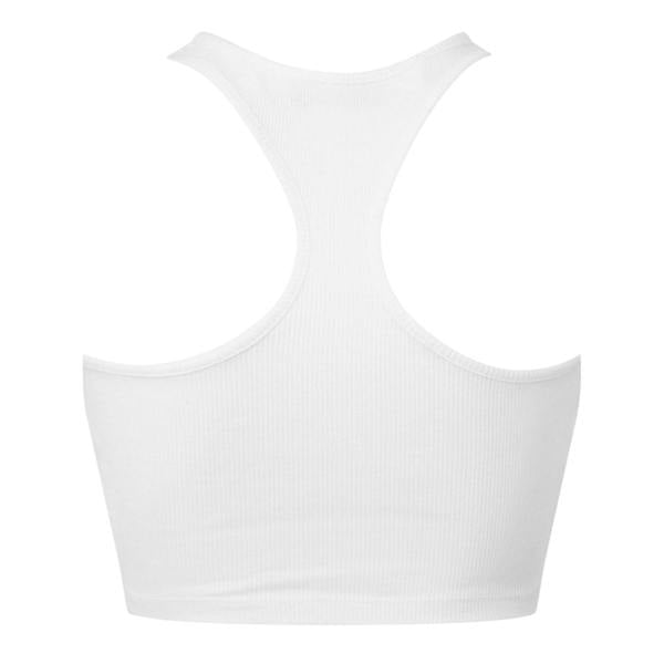 Off White Womens/Ladies Relaxed Fit Tank Top - White - 